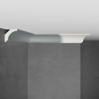 Потолочный плинтус Stenopol 30х30х2000 мм под покраску C7115