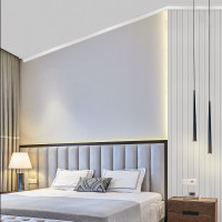 Потолочный плинтус Stenopol 30х30х2000 мм под покраску C7115