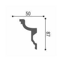 Потолочный плинтус Де-Багет Декор ДП 13/100 00-00001074