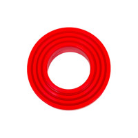 Втулка под фланец Blue Ocean противопожарная - 50 красная, полипропиленовая Fire-S-B1 PPRF/FLA(R)-50