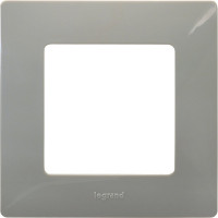 Рамка Legrand 1 пост Etika светлая галька 672521