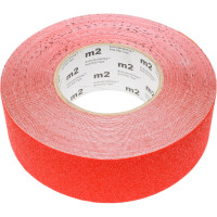 Лента ПВХ для разметки Mehlhose GmbH экстраизносостойкая, толщина 1000 мкм, цвет красный, 50 мм х 18,3 м KSRR050183