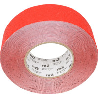 Лента ПВХ для разметки Mehlhose GmbH экстраизносостойкая, толщина 1000 мкм, цвет красный, 50 мм х 18,3 м KSRR050183