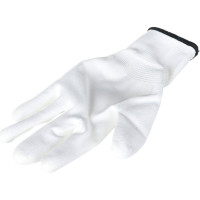 Перчатки для точных работ Fiberon полиэстер, полиуретановое покрытие, в и/у, 9(L), белые 119327