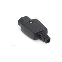 Разборная вилка Cabeus С13, 10А, 250 V, черная IEC-320-C13