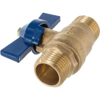 Шаровой кран Zox 1/2'' нар/нар, бабочка 519282