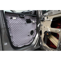 Шумоизоляция SGM Виолон Гамма волна 15, 4 листа/ акустический поролон самоклеящийся SGM.VLG.15KS.075X100.4