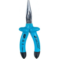 Комбинированные плоскогубцы РАДИАНТ 160 мм, с удл. полукруглыми губками, с изолир. ручками 1000 В 47010