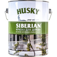 Краска для дерева HUSKY SIBERIAN (белая; база А; 2.7 л) 27006