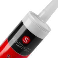 Силиконовый герметик SAMGRUPP прозрачный, 280 мл, 325 г SAMC-013000325