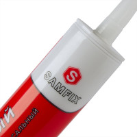 Герметик силиконовый белый SAMGRUPP 280 мл/325 г SAMC-013100325