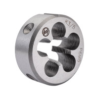 Плашка ИНСТУЛС дюйм К 3/8 45x18 Р6М5 2684-0004 ГОСТ 6228-80 00001335310