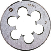 Плашка ИНСТУЛС М28.0x1.5x65x18 9ХС 6g 2650-2331 ГОСТ 9740-71 00001178627