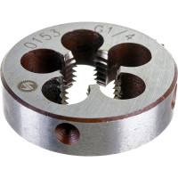 Плашка ИНСТУЛС трубн. G 1/4 38x10 9ХС 2654-0153 ГОСТ 9740-71 00001335910