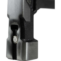 Молоток-гвоздодер Berger BG цельнокованый 450 г., магнит, 3-компонентная рукоятка,BG1527