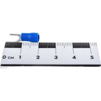 Вилочная изолированная клемма Nord-Yada 6.5мм 1.5-2.5кв.мм (синяя) 906350