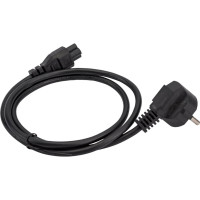 Кабель питания для ноутбуков Cablexpert 1м, Schuko- C5, 10А, пакет PC-186-ML12-1M