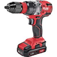 Двухскоростная аккумуляторная дрель-шуруповерт FLEX DD 2G 18.0-EC/5.0 Set 18.0 В 504890