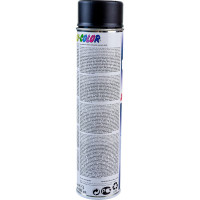 Универсальная акриловая эмаль DUPLI COLOR черная, матовая, 0.6 л 693878