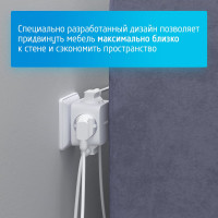 Разветвитель четверник куб ФОТОН 16А, на 4 розетки белый 4000 Вт, 24590