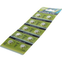 Батарейки для часов Ergolux AG 1 BL-10 AG1-BP10, LR60/LR621/164/364 14312