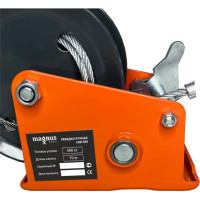 Ручная барабанная лебедка Magnus Profi LRB-500 500 кг, канат 10 м SZ060134