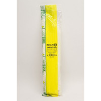 Стяжки SapiSelco самозатухающие, белого цвета, 4.5x280 мм, полиамид 6.6, уп. 100 шт. SEL.EC2.425