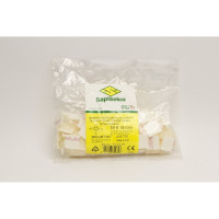 Квадратная платформа с самоклеящимся дном SapiSelco 19x19 мм, полиамид 6.6, уп. 100 шт. BAS.2MT.507