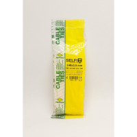 Стяжки SapiSelco желтого цвета, 3.5x140 мм, полиамид 6.6, уп. 100 шт. SEL.14.210R