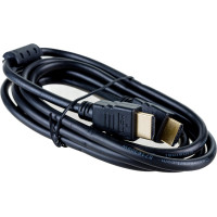 Кабель HDMI Cablexpert 1.8м, v2.0, 19M/19M, медь, черный, позолоченные разъемы, экран, 2 ферритовых кольца, пакет CCF2-HDMI4-6
