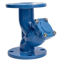 Сетчатый фильтр Ci (осадочный) фланцевый Ду50 Ру16 чугунный D260-00226