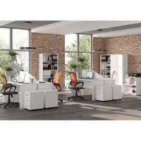 Письменный стол SKYLAND S-1400 белый 1400x600x760 SIMPLE 00-07056644