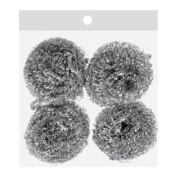 Набор металлических губок VETTA 4 шт, спираль, 15 г 441-111