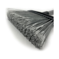 Комплект щётка с совком для мусора GoGo ПВХ, цвет темно-серый 60420 NIGHT