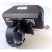 Налобный аккумуляторный фонарь Ultraflash LED53763 4Вт черный XPE+COB LED 1 реж., крепл. 14504