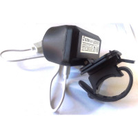 Налобный аккумуляторный фонарь Ultraflash LED53763 4Вт черный XPE+COB LED 1 реж., крепл. 14504