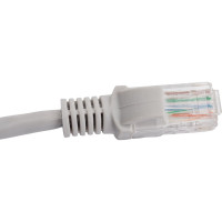 Патч-корд ЭРА Simple PC-15U-A U/UTP категория 5e, длина 15 метров, неэкранирован, серый, Б0051377