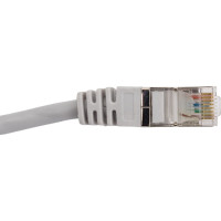Патч-корд ЭРА Simple PC-2F-A F/UTP категория 5e, длина 2 метра, экранированный, серый, Б0051382