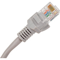 Патч-корд ЭРА Simple PC-2U-A U/UTP категория 5e, длина 2 метра, неэкранированный, серый, Б0051372