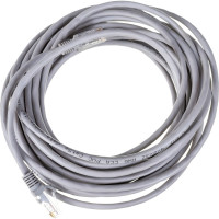 Патч-корд ЭРА Simple PC-7U-A U/UTP категория 5e, длина 7 метров, неэкранированный, серый, Б0051375