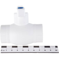 Шаровой кран MeerPlast полипропиленовый PPRC Ду25 Ру25 под приварку D200-00036