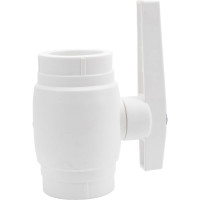 Шаровой кран MeerPlast полипропиленовый PPRC Ду50 Ру25 под приварку D200-00040