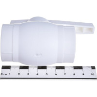 Шаровой кран MeerPlast полипропиленовый PPRC Ду32 Ру25 под приварку D200-00038