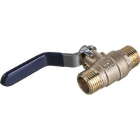 Шаровой кран ZOX 1/2'' нар/нар, рукоятка 547437