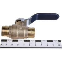 Шаровой кран ZOX 1/2'' нар/нар, рукоятка 547437