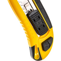 Строительный нож Biber 50119 усиленный, обрезиненный корпус тов-202806