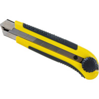 Строительный нож Biber 50122 усиленный, обрезиненный корпус тов-203147