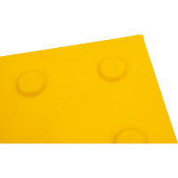 Тактильная плитка PALITRA TECHNOLOGY конусы линейные 50245-2-PVC-300x300x4-Y-VI