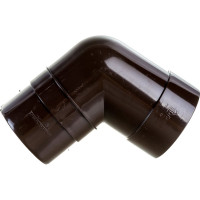 Колено DOCKE PREMIUM (72 градуса; шоколад) PVSB-1050