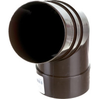 Колено DOCKE PREMIUM (72 градуса; шоколад) PVSB-1050